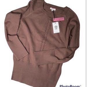 Andrée by Unit Lightweight Sweater Size Large NWT